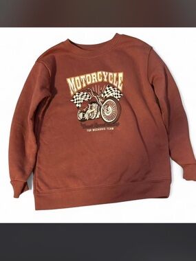 Garanimals Motorcycle Graphic Crewneck Sweatshirt